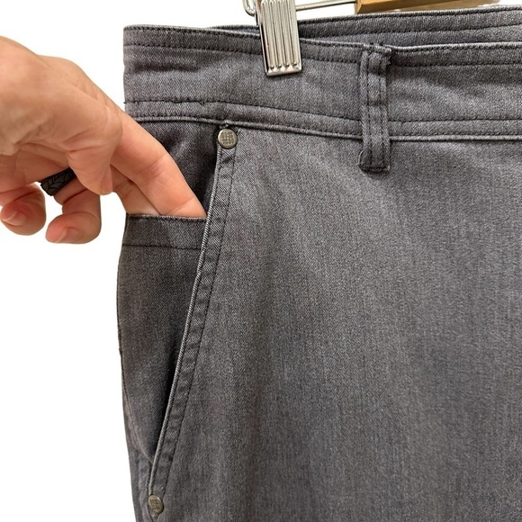 Columbia Men's Straight Fit Gray‎ Jeans Stretch Size 38X32 - Picture 5 of 8
